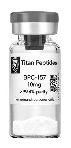 BPC-157 lyophilised research peptide vial