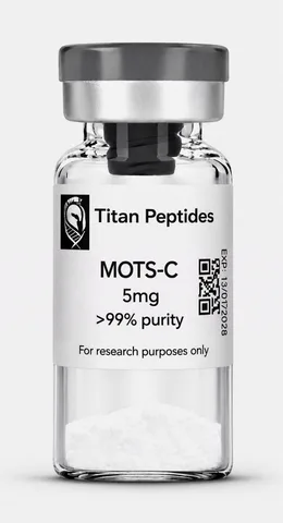 MOTS-C lyophilised research peptide vial